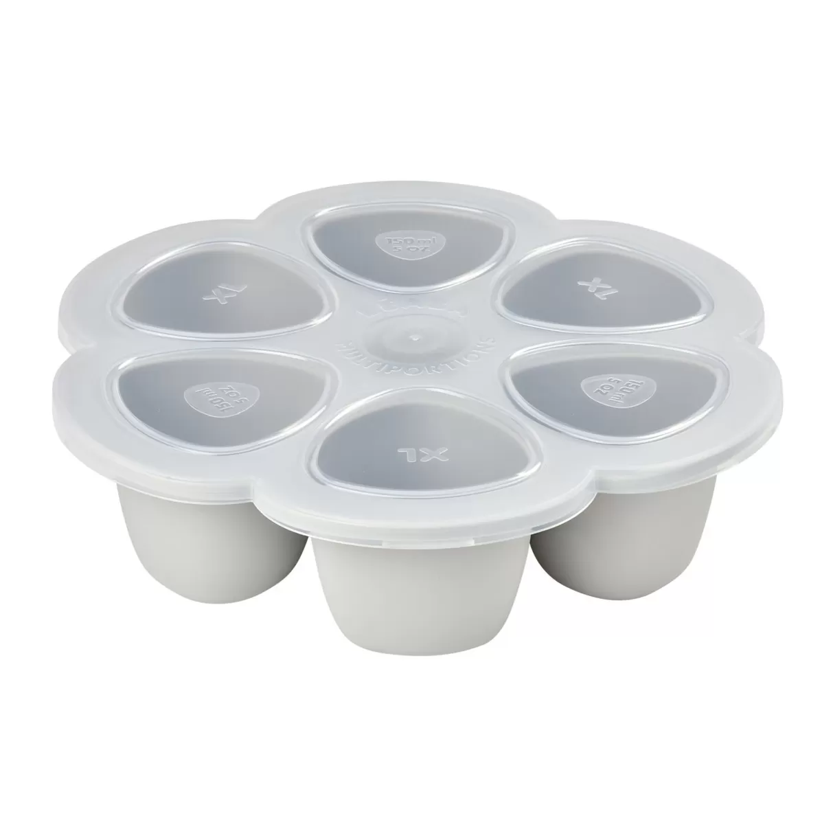 BÉABA Pots De Conservation*Multiportions Silicone 6*150Ml Light Mist
