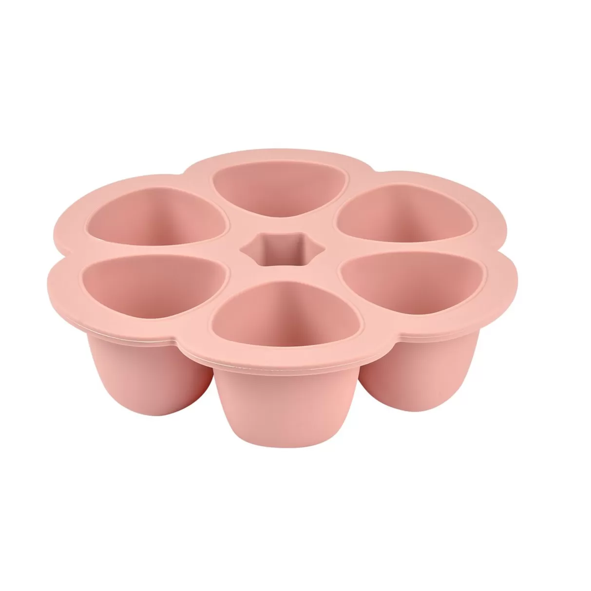 BÉABA Pots De Conservation*Multiportions Silicone 6*90Ml Old Pink